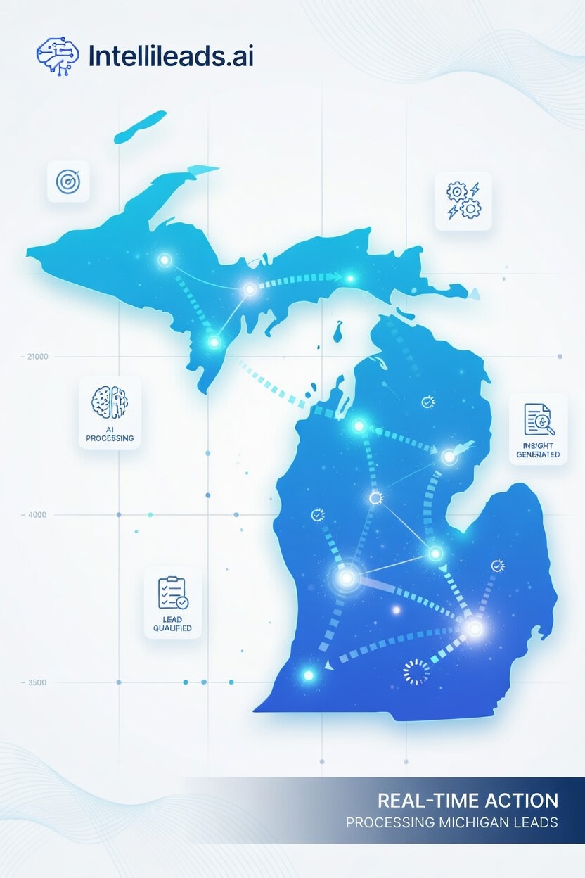 Local Domination - Michigan hand illustration